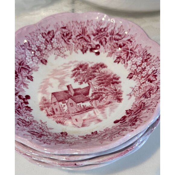 J G Meakin Willy Lott Fruit/Dessert Sauce Bowl Romantic England  Replacement 4 - Picture 6 of 8